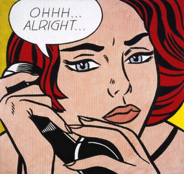 pop art by 17 in Pop Art by Roy Lichtenstein 