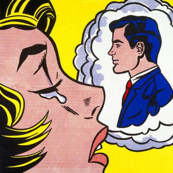 pop art by 18 in Pop Art by Roy Lichtenstein 
