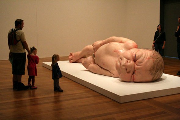 ron mueck 03 in Visiting The Ron Mueck Exhibition