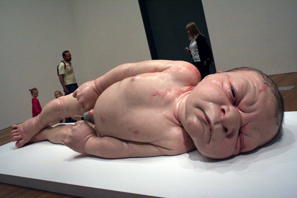 ron mueck 04 in Visiting The Ron Mueck Exhibition
