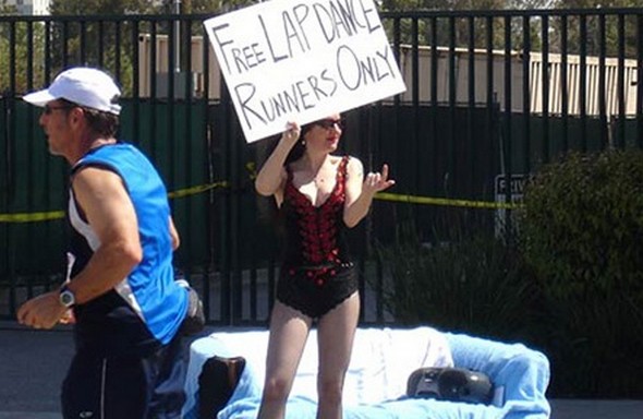 funny marathon signs 09 in Top 10 Funniest Marathon Signs