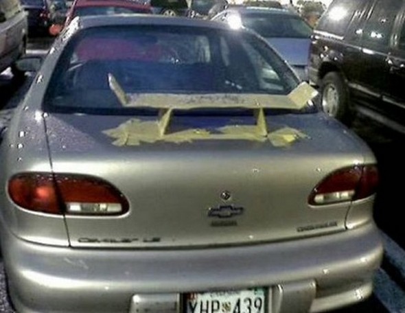 ridiculous car spoilers 07 in Top 10 Ridiculous Car Spoilers