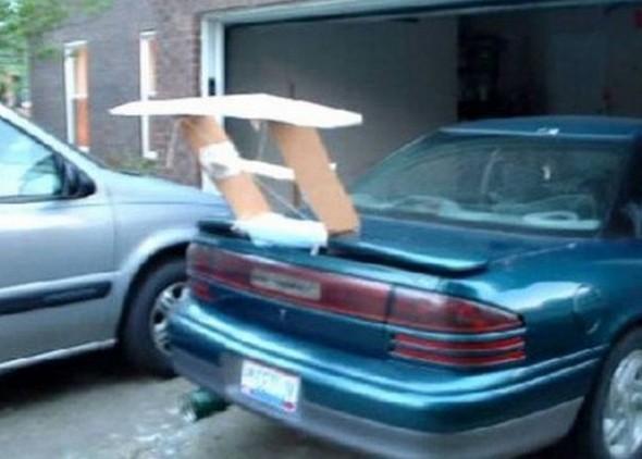 ridiculous car spoilers 08 in Top 10 Ridiculous Car Spoilers
