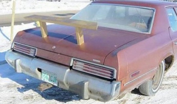 ridiculous car spoilers 10 in Top 10 Ridiculous Car Spoilers