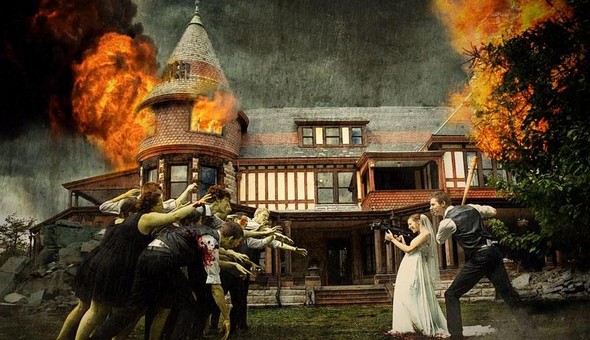crazy wedding party attack pictures 02 in Top 7 Crazy Wedding Disaster Photographs