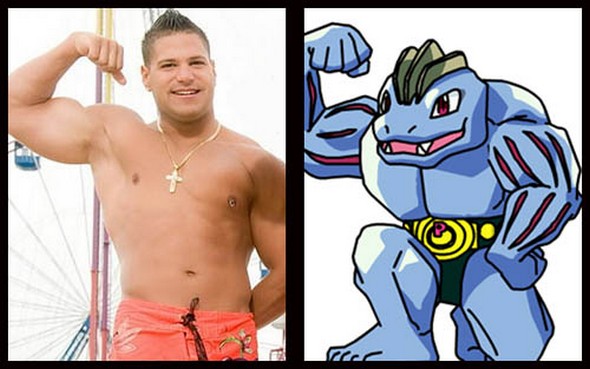 celebrities that look like pokemon 10 in Celebrities and Pokemons Similarity 