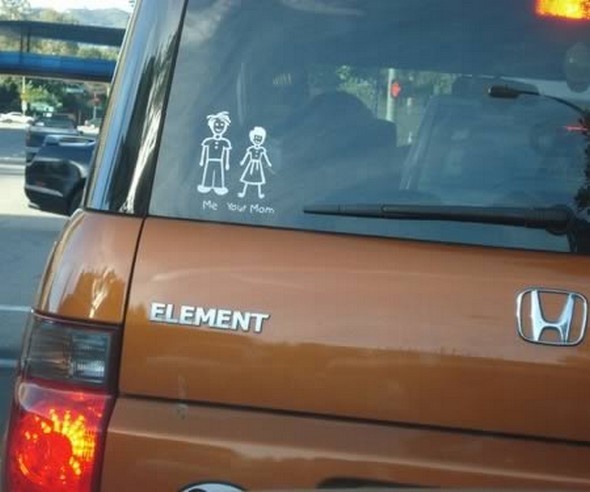 hilarious family car stickers 02 in Family Car Stickers Which You Will Copy