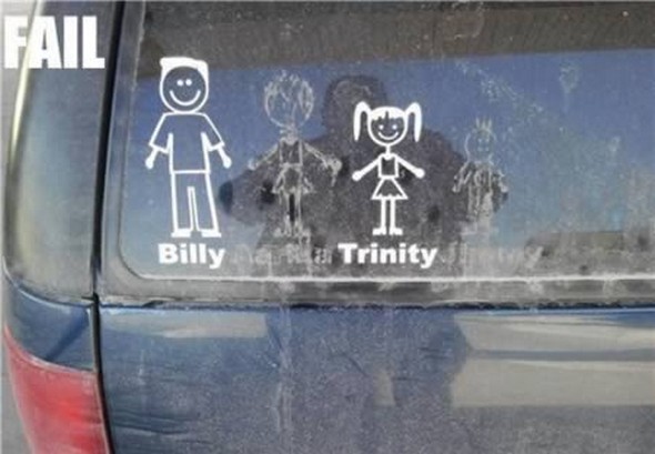hilarious family car stickers 09 in Family Car Stickers Which You Will Copy