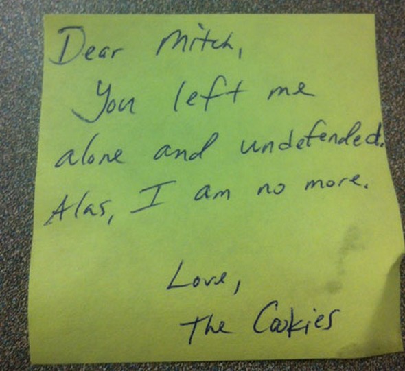the 10 super funny roommate notes 05 in The Most Hilarious Roommate Notes